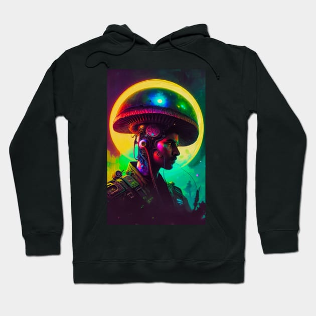 Abstract Another World Alien Hoodie by Voodoo Production